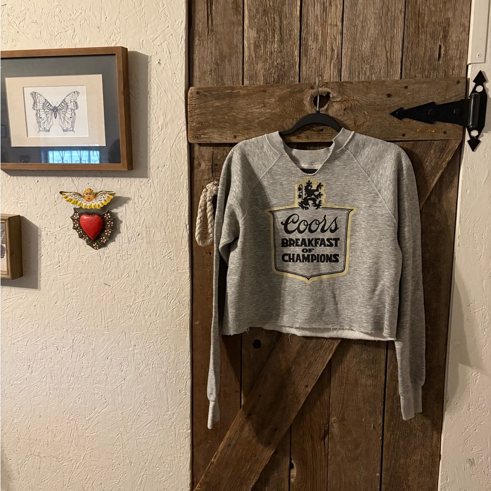 Gray Crew Neck Sweater